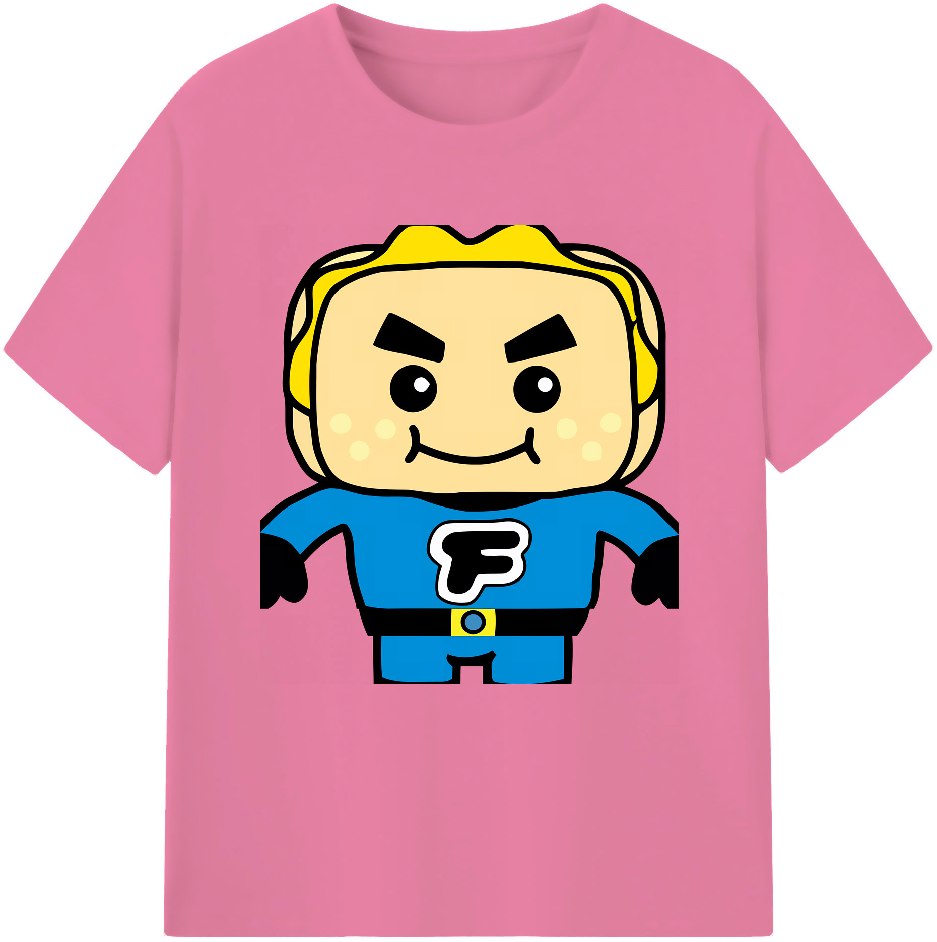 （画像用） アンパンマン Anpanman 綿100％半袖Tシャツ（フロントプリント）
